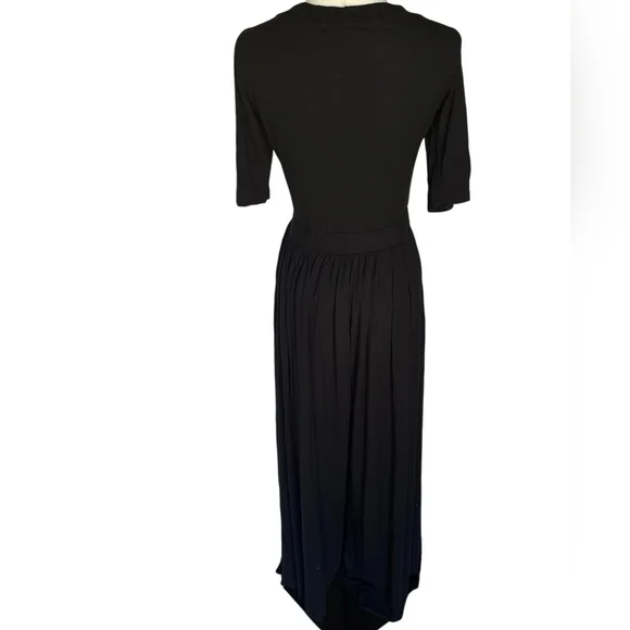 Free People Beach Wide Leg Rosebowl Jumpsuit Black Size Medium - Picture 5 of 12